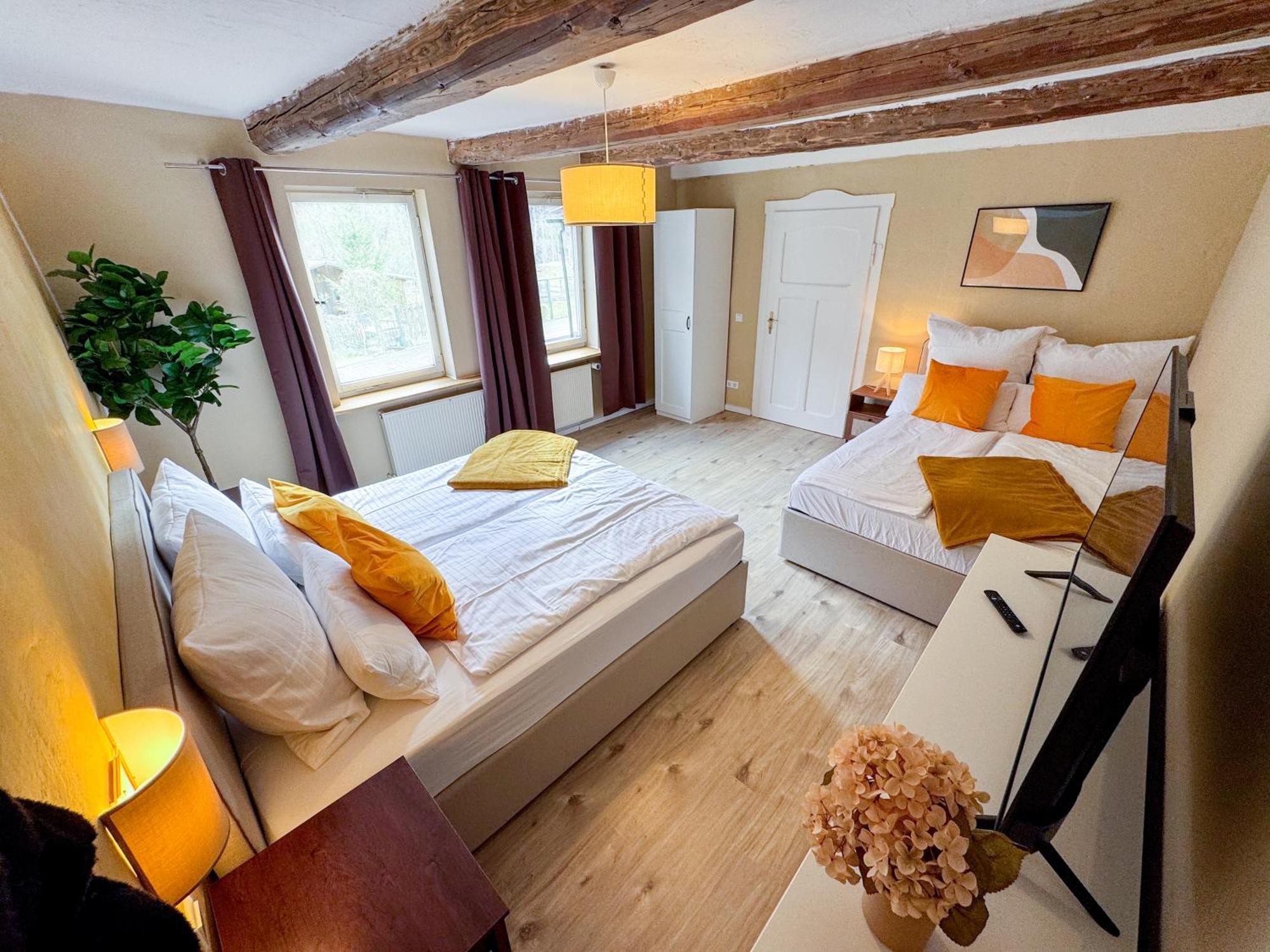 Vila Haus Ludwig - Saniertes Fachwerkhaus Im Harz - 12 Personen Thale Exteriér fotografie